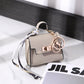 Light Luxury Bag with Stripes Lining for Kelly in Multiple Colors - Teleplus mini pendant plastic light luxury bag