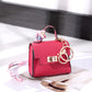 Light Luxury Bag with Stripes Lining for Kelly in Multiple Colors - Teleplus mini pendant plastic light luxury bag