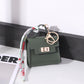 Light Luxury Bag with Stripes Lining for Kelly in Multiple Colors - Teleplus mini pendant plastic light luxury bag