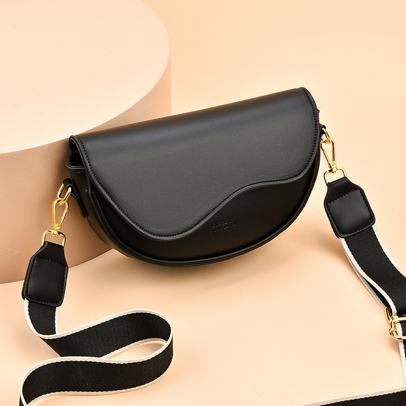 Light Luxury Fall Underarm Saddle Bag with Polyester Cotton Material - Teleplus for Women light luxury fall winter