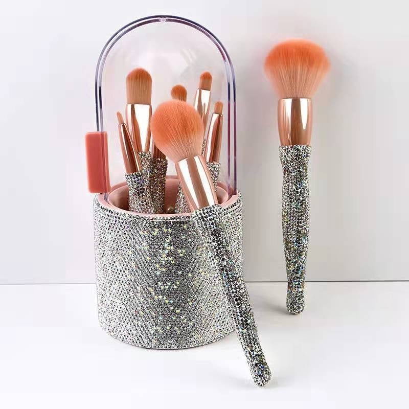 Light Luxury Makeup Brush Set Storage Box for Beauty and Organization - Teleplus makeup brush set light luxury
