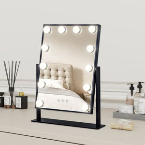 Light Mirror Desktop LED with Aluminum Frame for Living Room and Bedroom - light mirror desktop led
