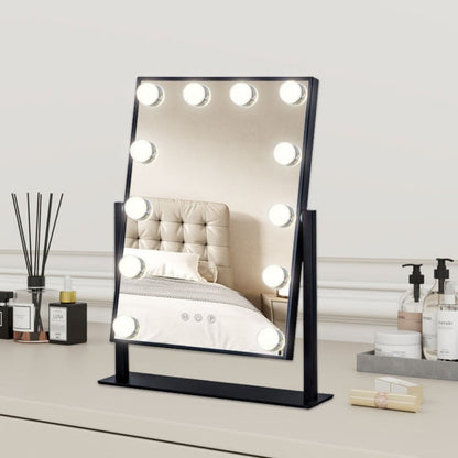 Light Mirror Desktop LED with Aluminum Frame for Living Room and Bedroom - light mirror desktop led