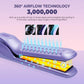 Light Purple Electric Hair Straightener for Home Curling and Styling - Teleplus home hair curling electric straightener