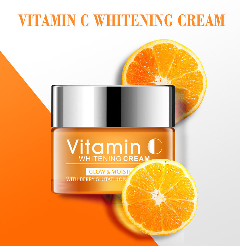 Vitamin C Brightening Cream for Brighten Skin Tone and Pore Shrinkage - with Our Cheerful brighten skin tone vitamin c