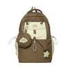 Lightweight Backpack For Students To Reduce Workload - Brown Backpack