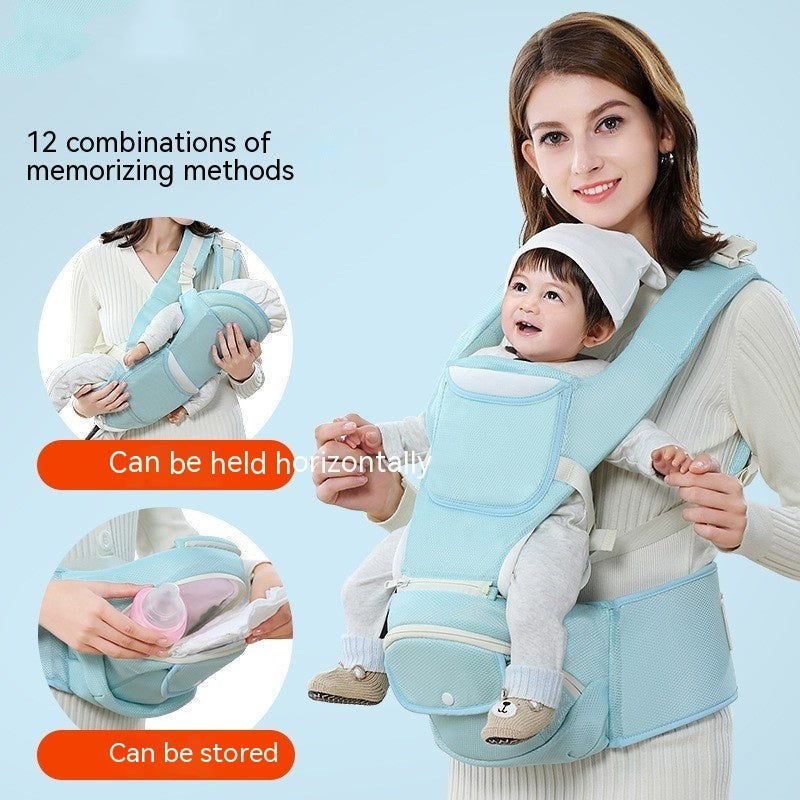 Lightweight Breathable Type Stool Baby Sling Strap - Sling Your Baby in Style with Our Comfy Stool Strap