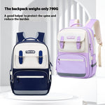 Lightweight Burden Alleviation Large Capacity Student Schoolbag - Schoolbag That Lightens Your Load and Mood