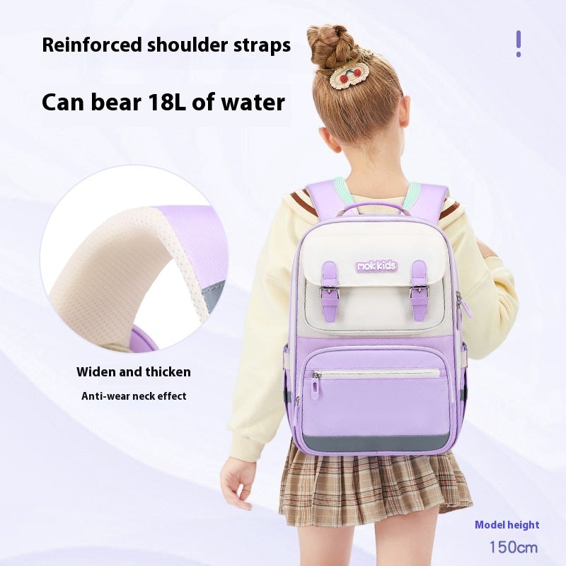 Lightweight Burden Alleviation Large Capacity Student Schoolbag - Schoolbag That Lightens Your Load and Mood