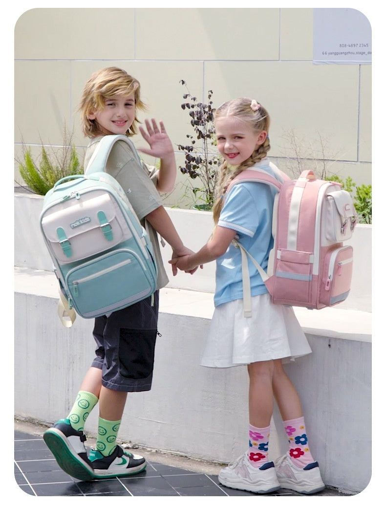 Lightweight Burden Alleviation Large Capacity Student Schoolbag - Schoolbag That Lightens Your Load and Mood