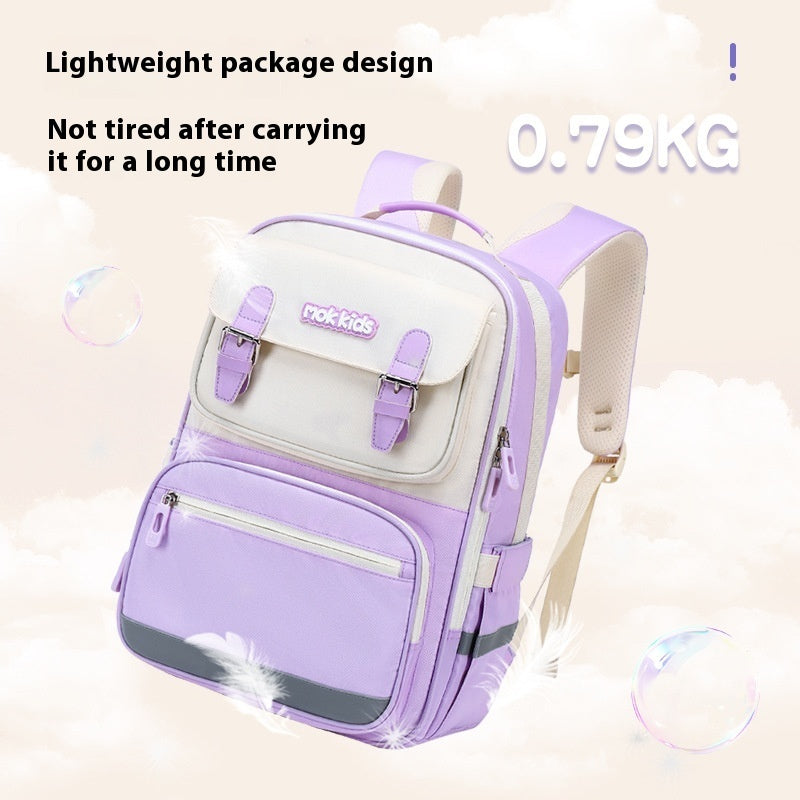 Lightweight Burden Alleviation Large Capacity Student Schoolbag - Schoolbag That Lightens Your Load and Mood