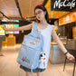 Lightweight Casual Backpack Female Student with Breathable Polyester Material - casual backpack female student