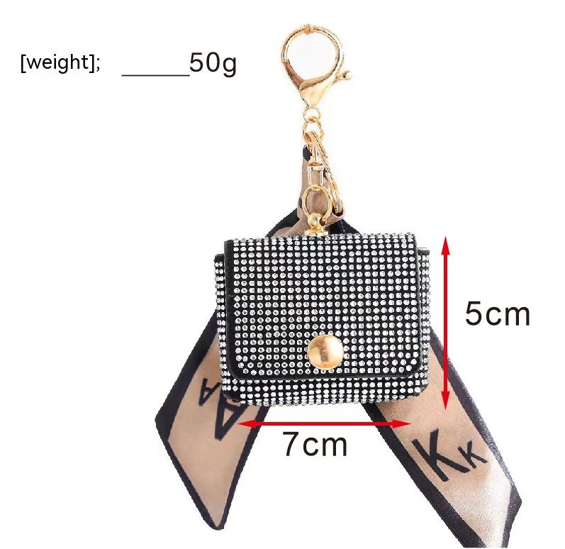 Lightweight Coin Purse with Diamond Design for Daily - Shimmer and Shine the New Bag coin purse diamond
