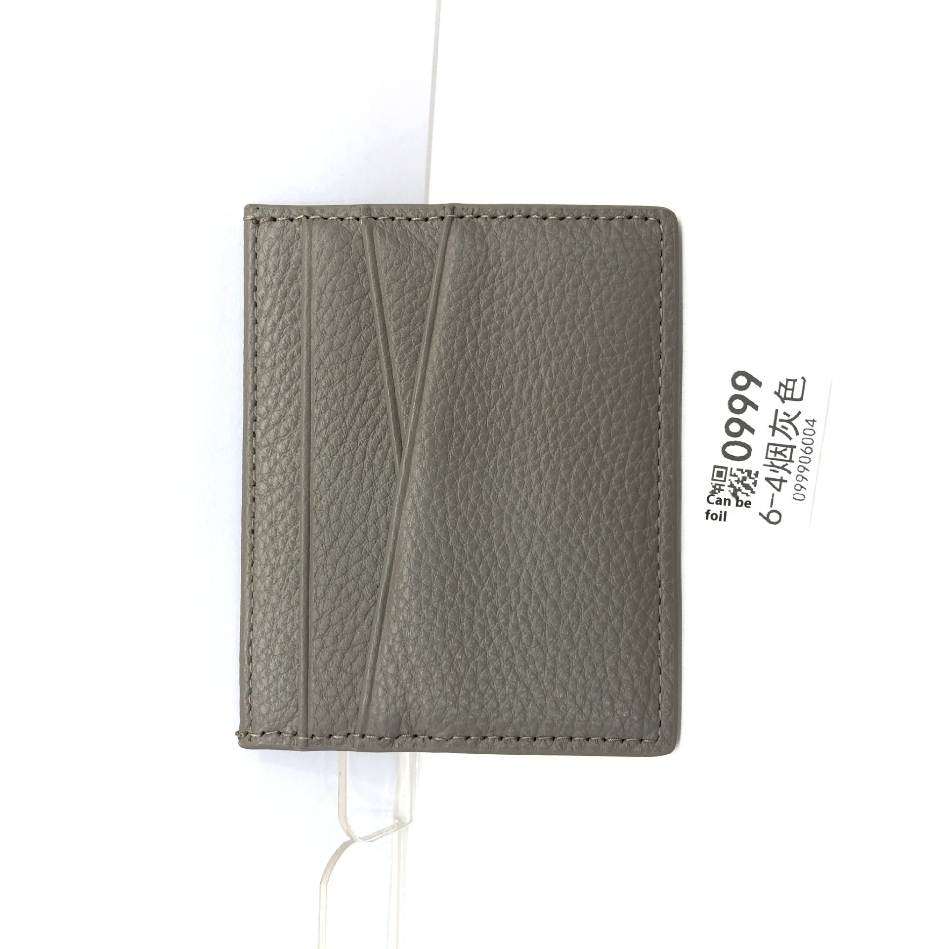 Lightweight Genuine Leather Wallet with Solid Colors for Men and Women in the United States - Sleek Cowhide Cards