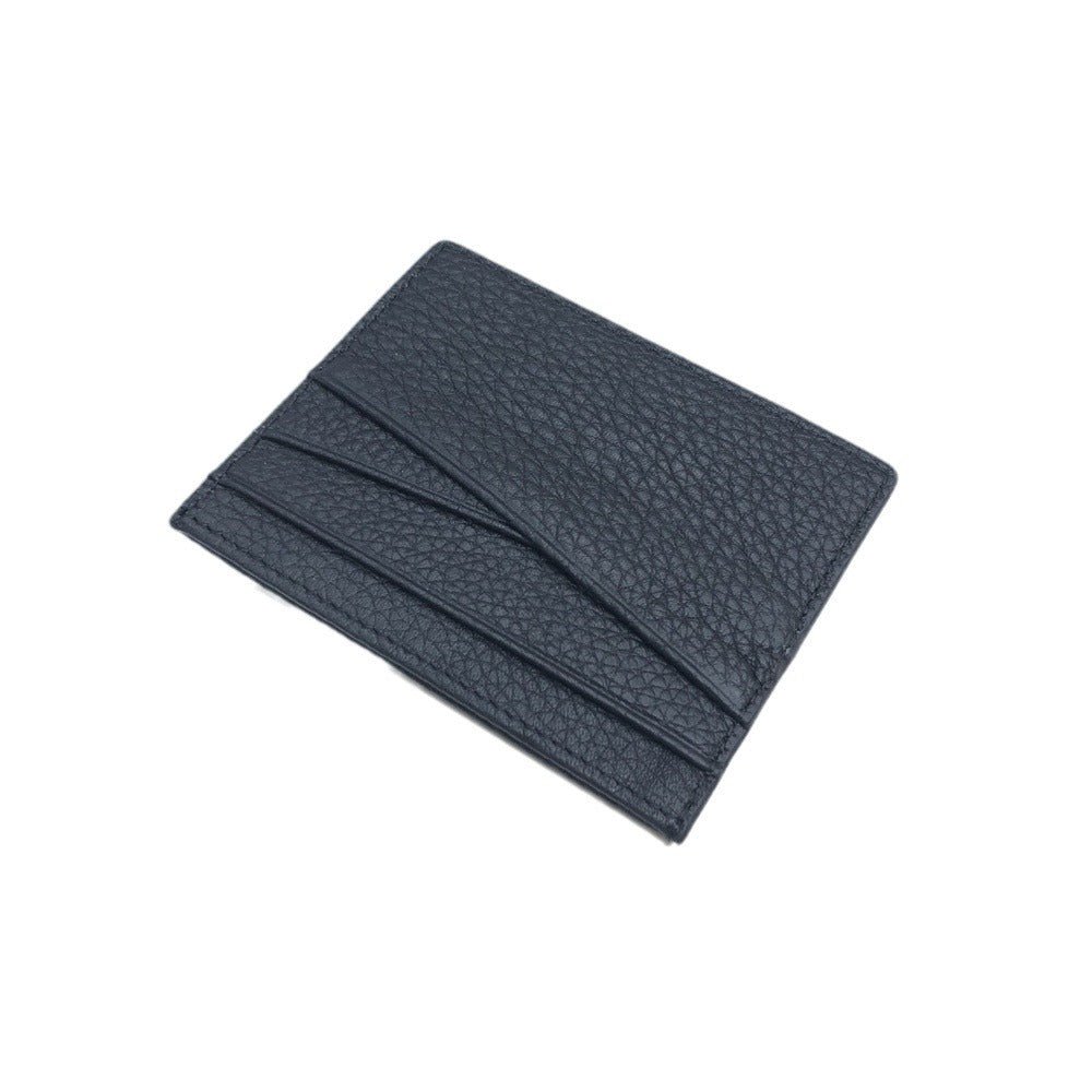 Lightweight Genuine Leather Wallet with Solid Colors for Men and Women in the United States - Sleek Cowhide Cards
