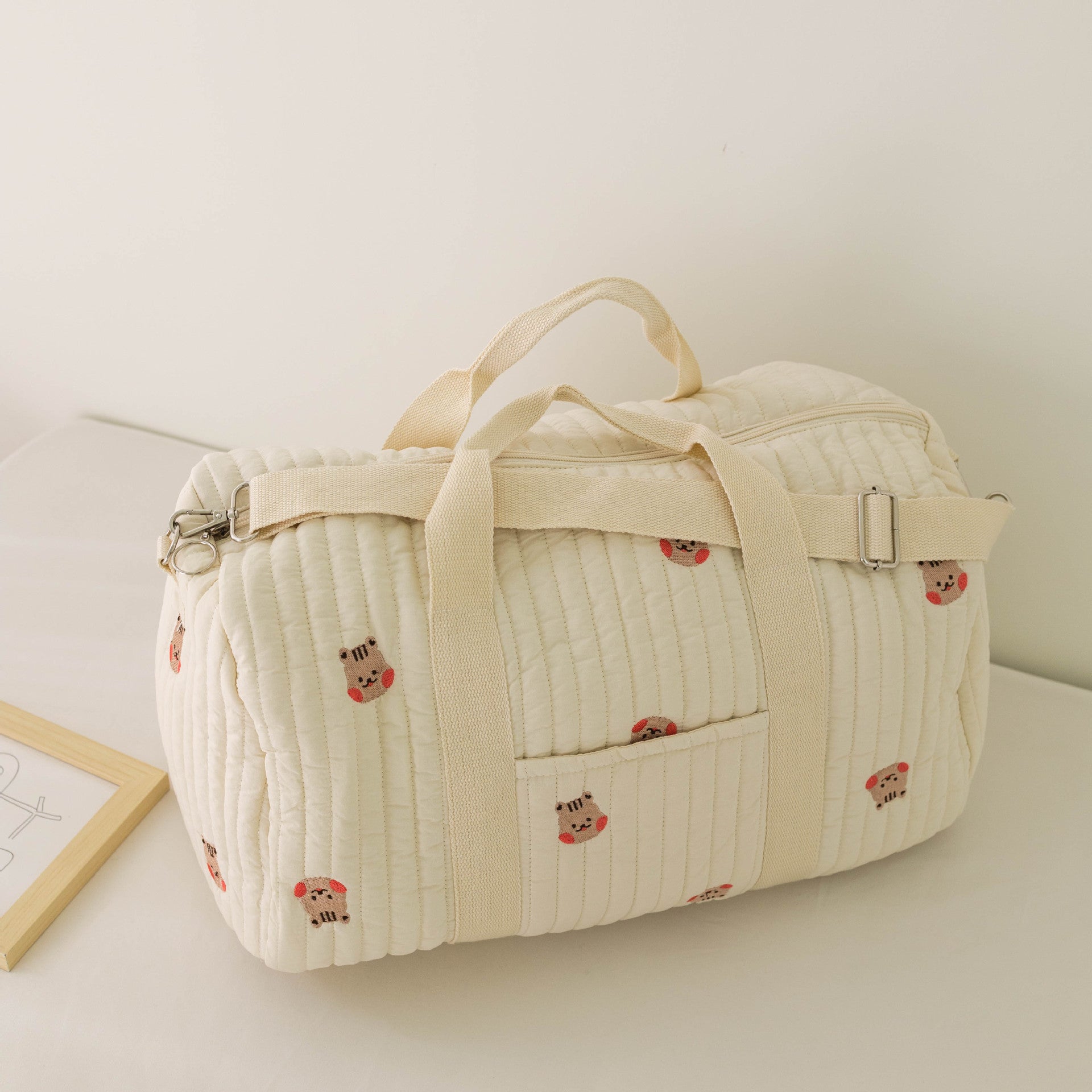 Lightweight Large Capacity Animal and Floral Boston Bags for Travel - Teleplus Bag travel large capacity lightweight