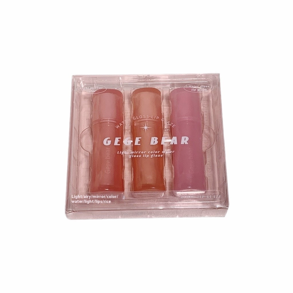 Lightweight Lip Lacquer Set with Moisturizing Mirror Colors and Color Options - Teleplus lightweight lip lacquer