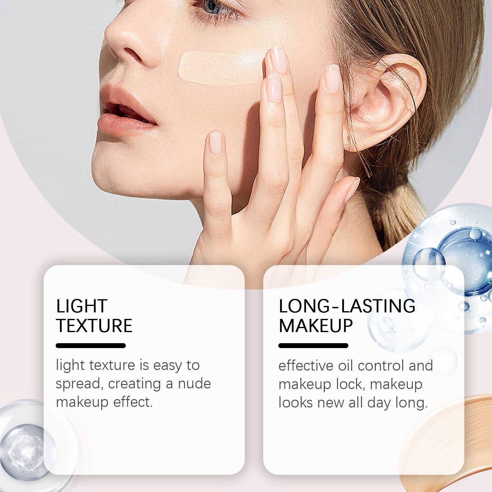 Lightweight Longwear Foundation in Ivory White for United States - lightweight longwear foundation united states