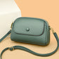 Lightweight Soft Leather Crossbody Bag with Sandwich Pocket for Daily - Use lightweight soft leather crossbody bag