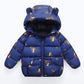 Lightweight Warm Boy Animal Cartoon Leopard Print Jacket in Bright Colors - Teleplus cotton jacket lightweight warm boy