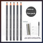 Line Drawing Waterproof Brushed Natural Eyebrow Pencil in Multiple Colors - Teleplus line drawing waterproof brushed