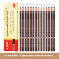 Line Drawing Waterproof Brushed Natural Eyebrow Pencil in Multiple Colors - Teleplus line drawing waterproof brushed