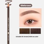 Line Drawing Waterproof Brushed Natural Eyebrow Pencil in Multiple Colors - Teleplus line drawing waterproof brushed