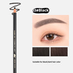 Line Drawing Waterproof Brushed Natural Eyebrow Pencil in Multiple Colors - Teleplus line drawing waterproof brushed