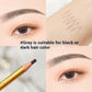 Line Drawing Waterproof Brushed Natural Eyebrow Pencil in Multiple Colors - Teleplus line drawing waterproof brushed