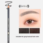 Line Drawing Waterproof Brushed Natural Eyebrow Pencil in Multiple Colors - Teleplus line drawing waterproof brushed