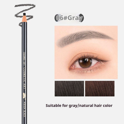 Line Drawing Waterproof Brushed Natural Eyebrow Pencil in Multiple Colors - Teleplus line drawing waterproof brushed