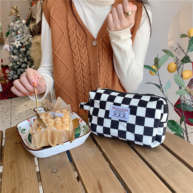 Lining Canvas for Wash Tableware with US and CHF Compatibility - Wallet the Ultimate Brown Plaid Accessory united