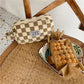 Lining Canvas for Wash Tableware with US and CHF Compatibility - Wallet the Ultimate Brown Plaid Accessory united