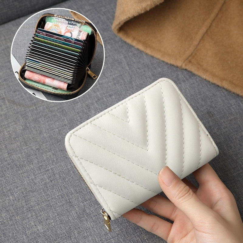 Lining PU Card Holder with Multiple Positions for Daily - Teleplus card position] position