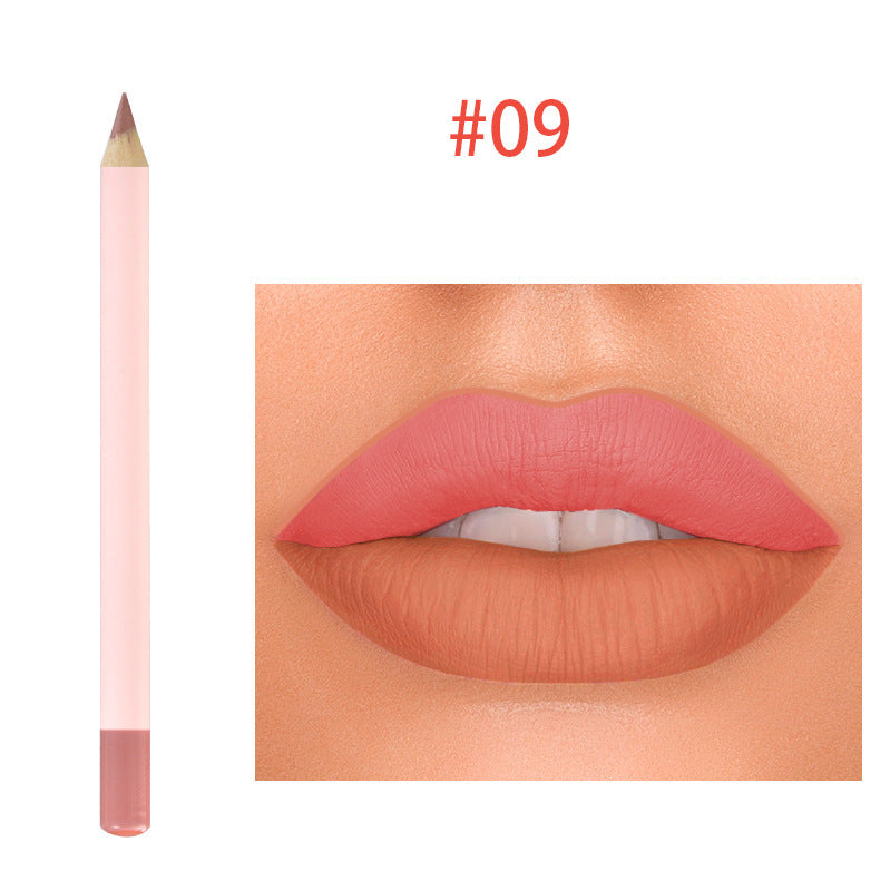 Lip Liner Matte Easy to Apply in Color Smooth for Natural Durability - Teleplus lip liner matte easy color smooth