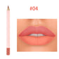 Lip Liner Matte Easy to Apply in Color Smooth for Natural Durability - Teleplus lip liner matte easy color smooth
