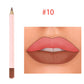 Lip Liner Matte Easy to Apply in Color Smooth for Natural Durability - Teleplus lip liner matte easy color smooth