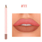 Lip Liner Matte Easy to Apply in Color Smooth for Natural Durability - Teleplus lip liner matte easy color smooth