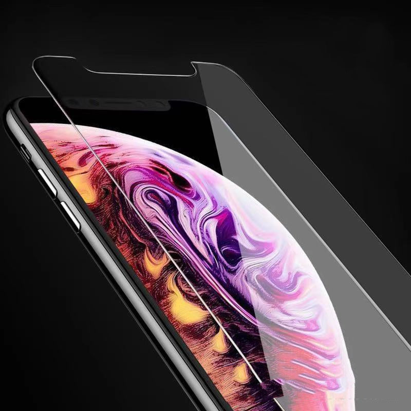 Apple Tempered Glass Screen Protector for United States Phones with CHF Phone Sticker - High Definition Liquid