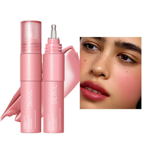 Liquid Blush Moisturizing Makeup with Shimmer in Multiple Colors - Teleplus liquid blush moisturizing clothing paste