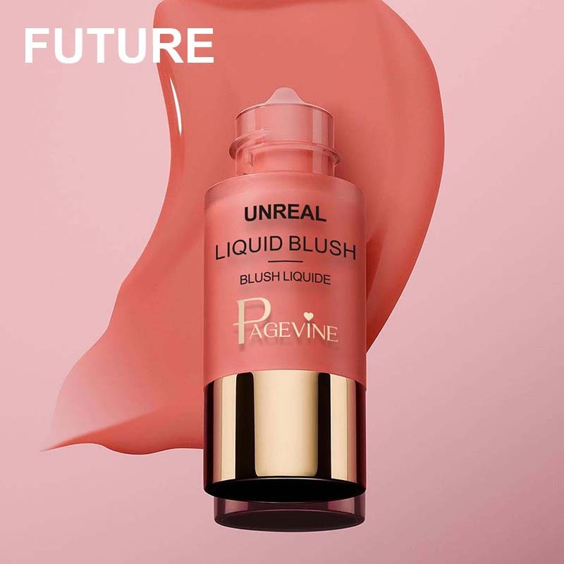 Liquid Blush Repair Brightening for Female Makeup with Matte Finish - Teleplus liquid blush repair brightening female