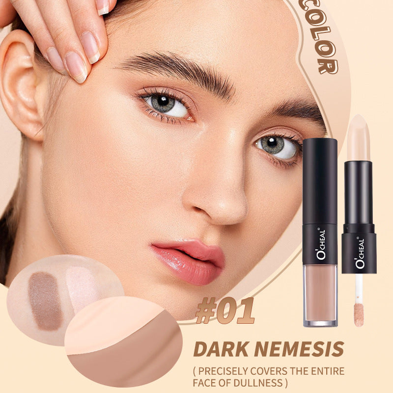 Liquid Concealer Double-Headed Contour Stick for Lasting Skin Coverage - Teleplus liquid concealer double-headed