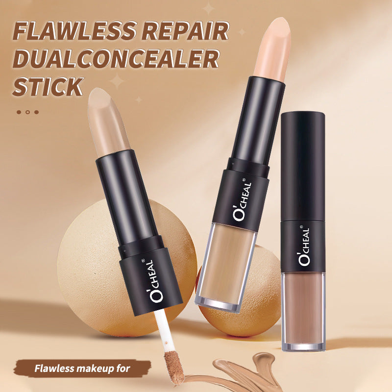 Liquid Concealer Double-Headed Contour Stick for Lasting Skin Coverage - Teleplus liquid concealer double-headed