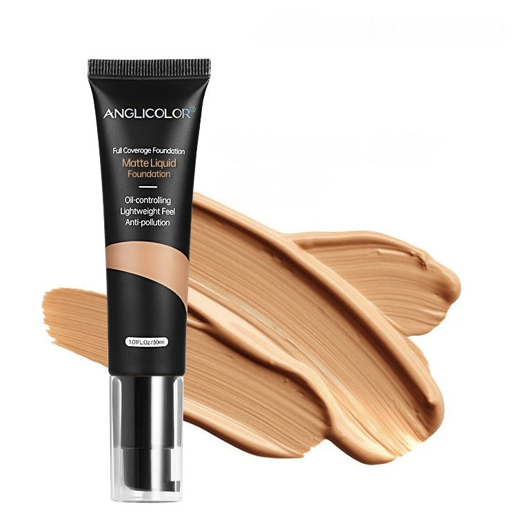 Liquid Foundation Concealer Long Lasting Oil Control Brightening Moisturizing - Teleplus liquid foundation concealer