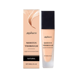 Liquid Foundation with Titanium Dioxide and Hyaluronic Acid for Smooth Skin - Teleplus liquid foundation titanium