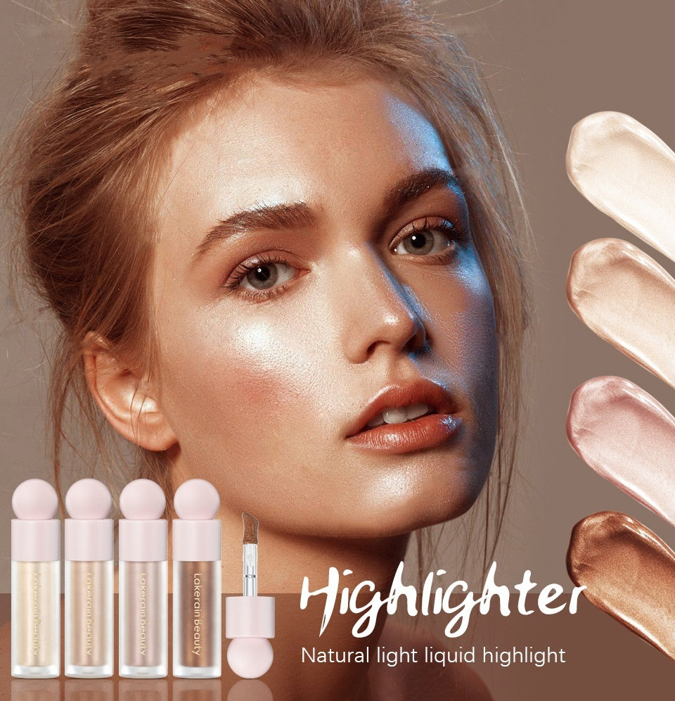 Liquid Highlight Eyeshadow for Facial Brightening and Skin Color Correction - correction skin color liquid highlight