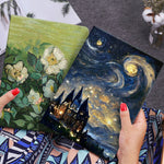 Liquid Silicone Floral Oil Painting Phone Case Custom Protective Sleeve - Teleplus