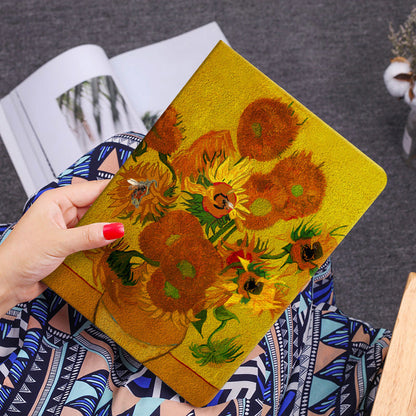 Liquid Silicone Floral Oil Painting Phone Case Custom Protective Sleeve - Teleplus