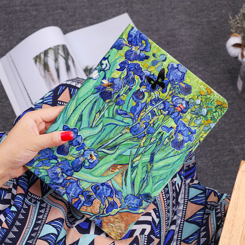 Liquid Silicone Floral Oil Painting Phone Case Custom Protective Sleeve - Teleplus