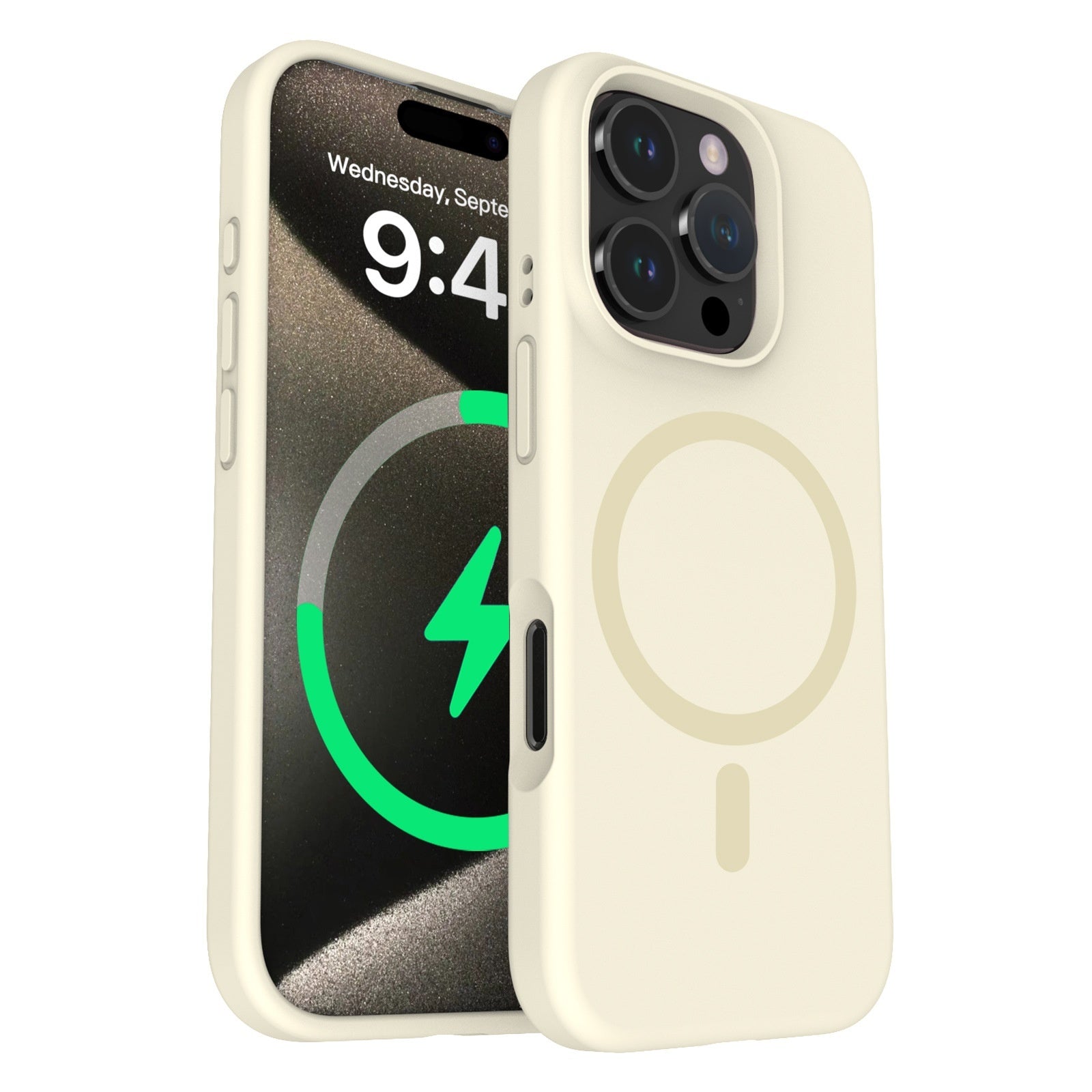 Liquid Silicone Lens Protection Strong Magnetic Suction Phone Case - Liquid Silicone Magnetic Phone Case in Various